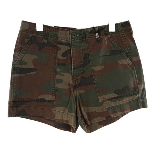 Forever 21 Camo Demin Shorts New! - Picture 1 of 4